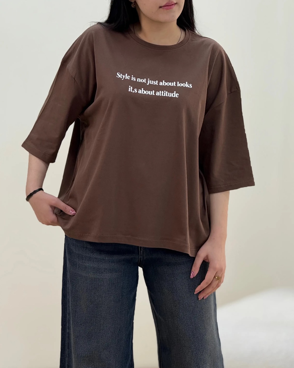 تیشرت باکسی style is