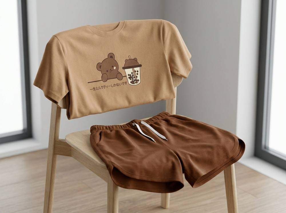 تیشرت شورتک تدی 🧸