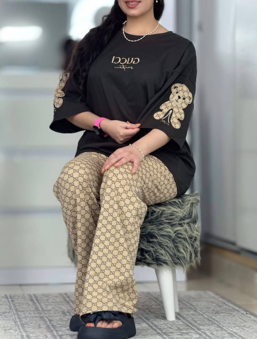 ست تیشرت شلوار لویی